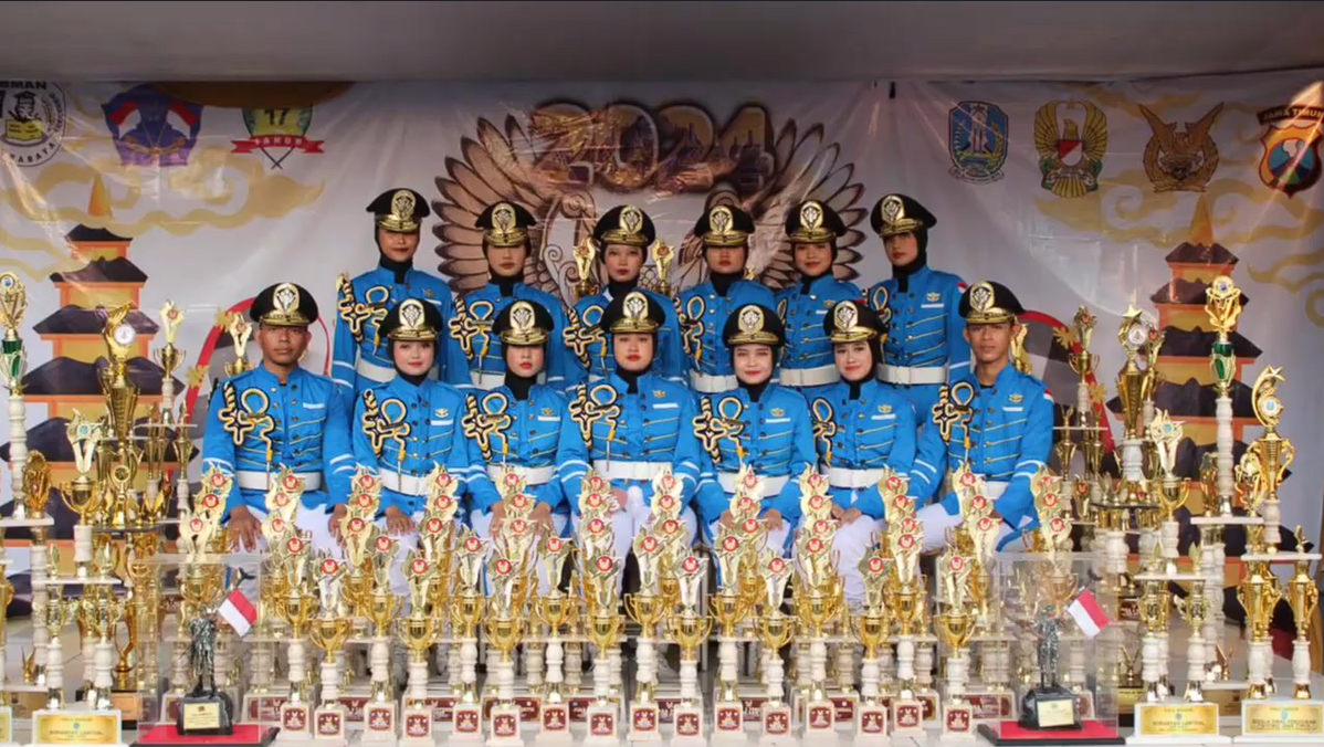 Kegiatan Paskibraka (COBRA) SMKF Sekesal